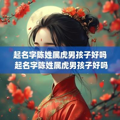 起名字陈姓属虎男孩子好吗 起名字陈姓属虎男孩子好吗
