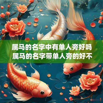 属马的名字中有单人旁好吗 属马的名字带单人旁的好不好