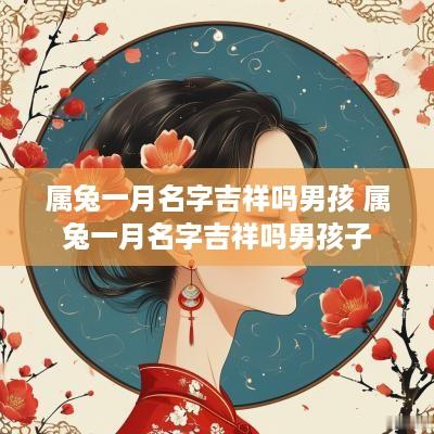 属兔一月名字吉祥吗男孩 属兔一月名字吉祥吗男孩子