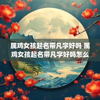 属鸡女孩起名带凡字好吗 属鸡女孩起名带凡字好吗怎么样