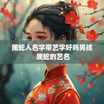 属蛇人名字带艺字好吗男孩 属蛇的艺名