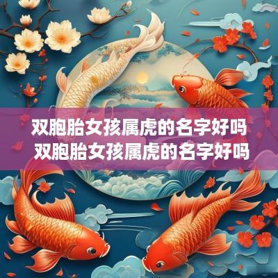 双胞胎女孩属虎的名字好吗 双胞胎女孩属虎的名字好吗怎么取