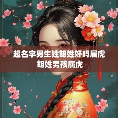 起名字男生姓胡姓好吗属虎 胡姓男孩属虎