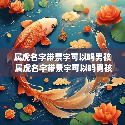 属虎名字带景字可以吗男孩 属虎名字带景字可以吗男孩子