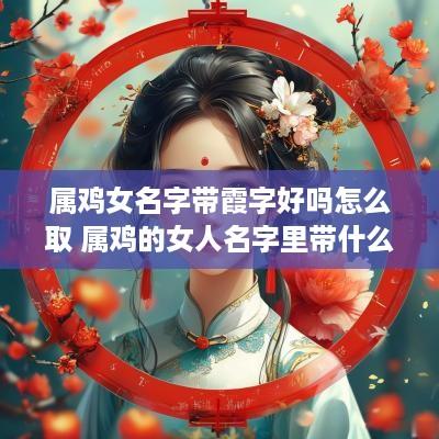 属鸡女名字带霞字好吗怎么取 属鸡的女人名字里带什么字财运旺盛