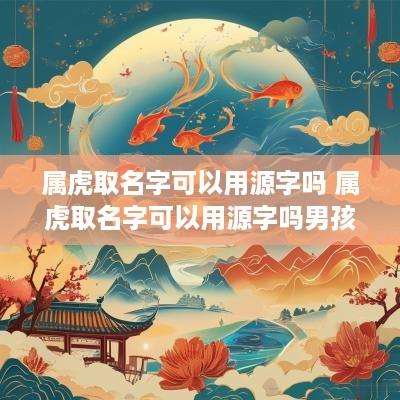 属虎取名字可以用源字吗 属虎取名字可以用源字吗男孩