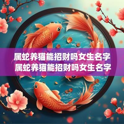 属蛇养猫能招财吗女生名字 属蛇养猫能招财吗女生名字怎么取