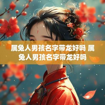 属兔人男孩名字带龙好吗 属兔人男孩名字带龙好吗