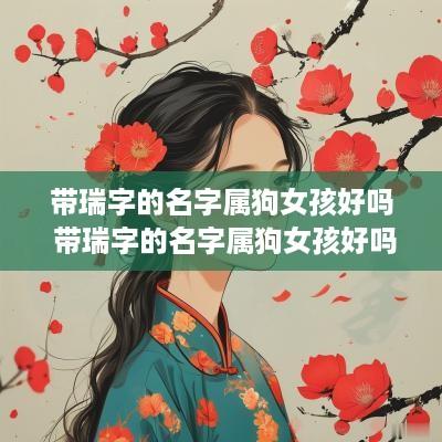 带瑞字的名字属狗女孩好吗 带瑞字的名字属狗女孩好吗