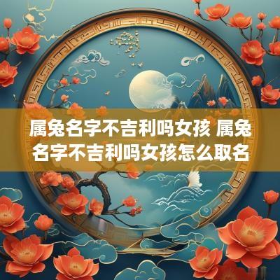 属兔名字不吉利吗女孩 属兔名字不吉利吗女孩怎么取名