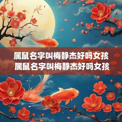 属鼠名字叫梅静杰好吗女孩 属鼠名字叫梅静杰好吗女孩子