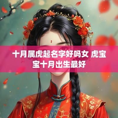 十月属虎起名字好吗女 虎宝宝十月出生最好