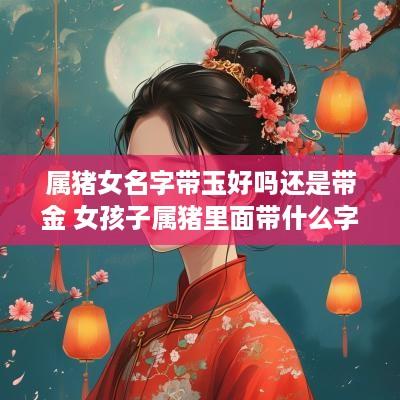 属猪女名字带玉好吗还是带金 女孩子属猪里面带什么字比较好?