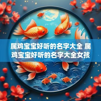 属鸡宝宝好听的名字大全 属鸡宝宝好听的名字大全女孩 属鸡宝宝好听的名字大全 属鸡宝宝好听的名字大全女孩