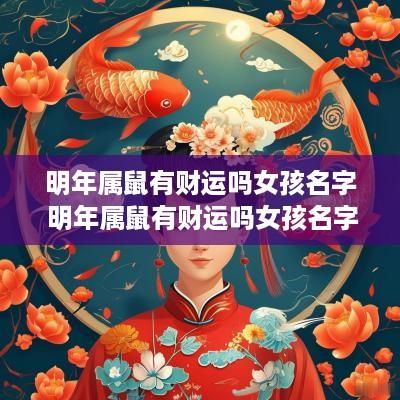 明年属鼠有财运吗女孩名字 明年属鼠有财运吗女孩名字大全