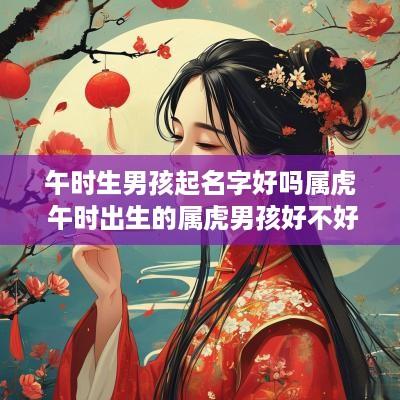 午时生男孩起名字好吗属虎 午时出生的属虎男孩好不好命运会怎么样