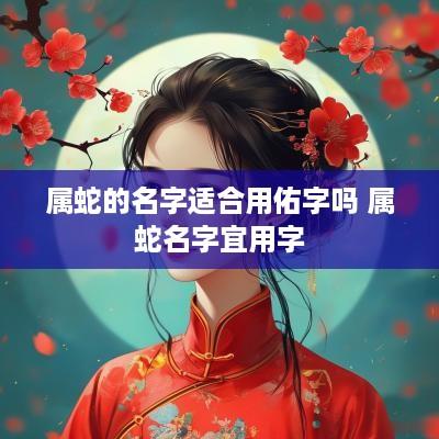 属蛇的名字适合用佑字吗 属蛇名字宜用字