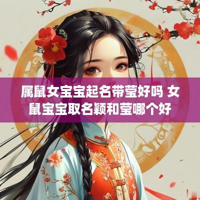 属鼠女宝宝起名带莹好吗 女鼠宝宝取名颖和莹哪个好