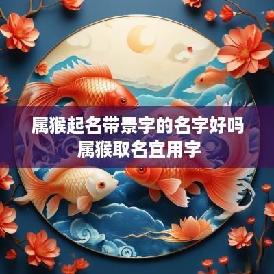 属猴起名带景字的名字好吗 属猴取名宜用字