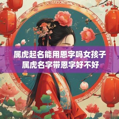 属虎起名能用恩字吗女孩子 属虎名字带恩字好不好