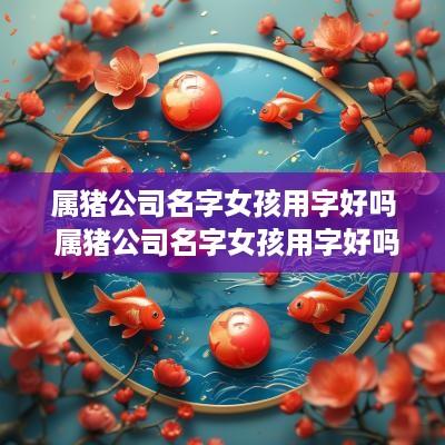 属猪公司名字女孩用字好吗 属猪公司名字女孩用字好吗怎么取