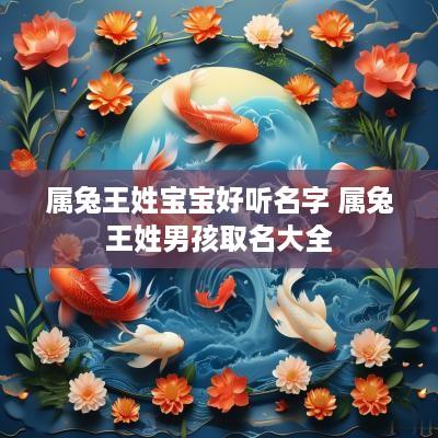 属兔王姓宝宝好听名字 属兔王姓男孩取名大全 属兔王姓宝宝好听名字 属兔王姓男孩取名大全