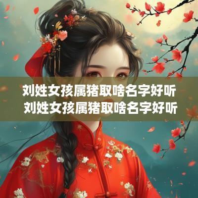 刘姓女孩属猪取啥名字好听 刘姓女孩属猪取啥名字好听点