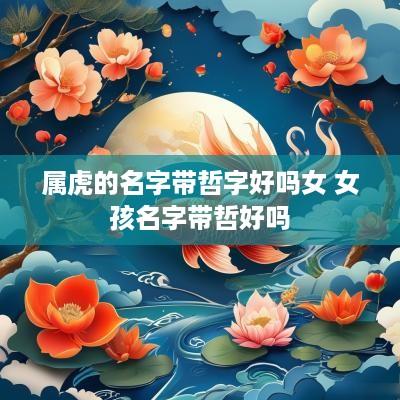 属虎的名字带哲字好吗女 女孩名字带哲好吗