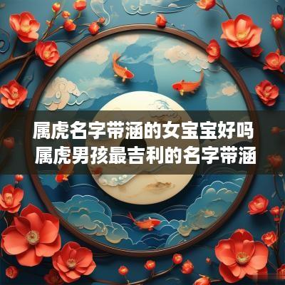 属虎名字带涵的女宝宝好吗 属虎男孩最吉利的名字带涵