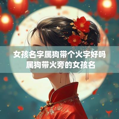女孩名字属狗带个火字好吗 属狗带火旁的女孩名