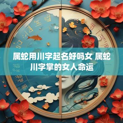 属蛇用川字起名好吗女 属蛇川字掌的女人命运