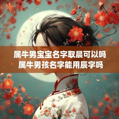 属牛男宝宝名字取晨可以吗 属牛男孩名字能用辰字吗