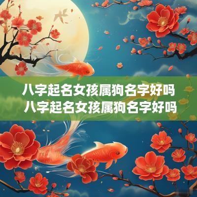 八字起名女孩属狗名字好吗 八字起名女孩属狗名字好吗怎么取