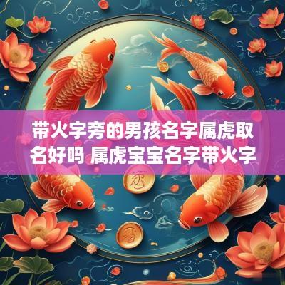 带火字旁的男孩名字属虎取名好吗 属虎宝宝名字带火字旁怎么样