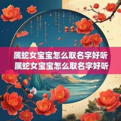 属蛇女宝宝怎么取名字好听 属蛇女宝宝怎么取名字好听点