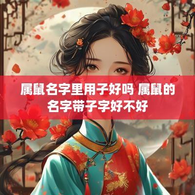 属鼠名字里用子好吗 属鼠的名字带子字好不好