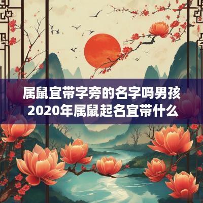 属鼠宜带字旁的名字吗男孩 2025年属鼠起名宜带什么字旁