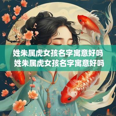 姓朱属虎女孩名字寓意好吗 姓朱属虎女孩名字寓意好吗