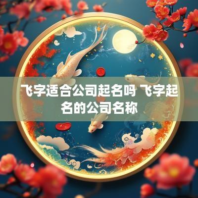 飞字适合公司起名吗 飞字起名的公司名称