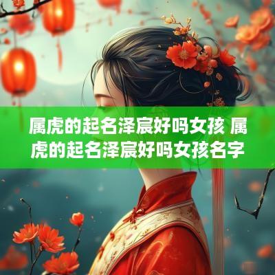 属虎的起名泽宸好吗女孩 属虎的起名泽宸好吗女孩名字
