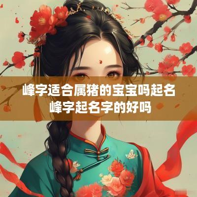 峰字适合属猪的宝宝吗起名 峰字起名字的好吗