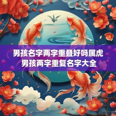 男孩名字两字重叠好吗属虎 男孩两字重复名字大全