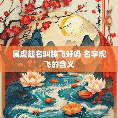属虎起名叫腾飞好吗 名字虎飞的含义