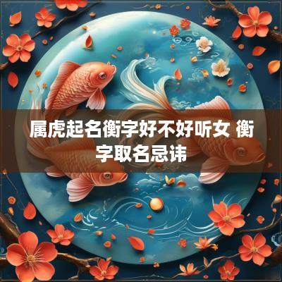 属虎起名衡字好不好听女 衡字取名忌讳