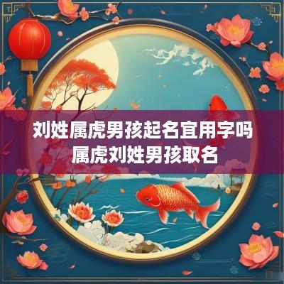 刘姓属虎男孩起名宜用字吗 属虎刘姓男孩取名