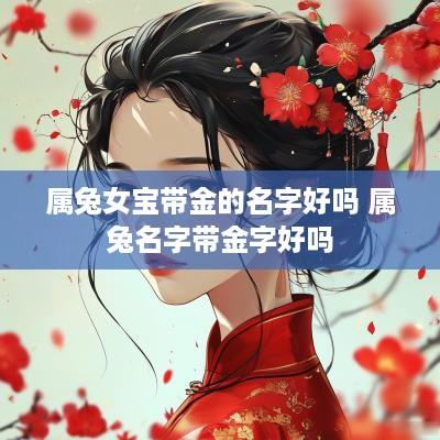 属兔女宝带金的名字好吗 属兔名字带金字好吗