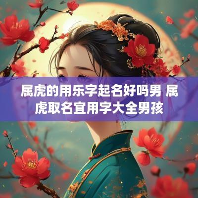属虎的用乐字起名好吗男 属虎取名宜用字大全男孩