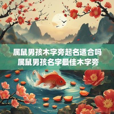属鼠男孩木字旁起名适合吗 属鼠男孩名字最佳木字旁