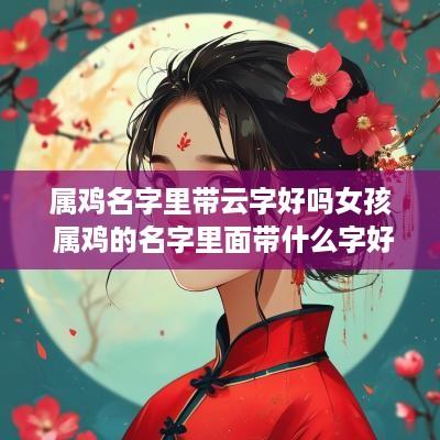 属鸡名字里带云字好吗女孩 属鸡的名字里面带什么字好