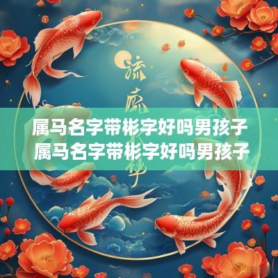 属马名字带彬字好吗男孩子 属马名字带彬字好吗男孩子取名